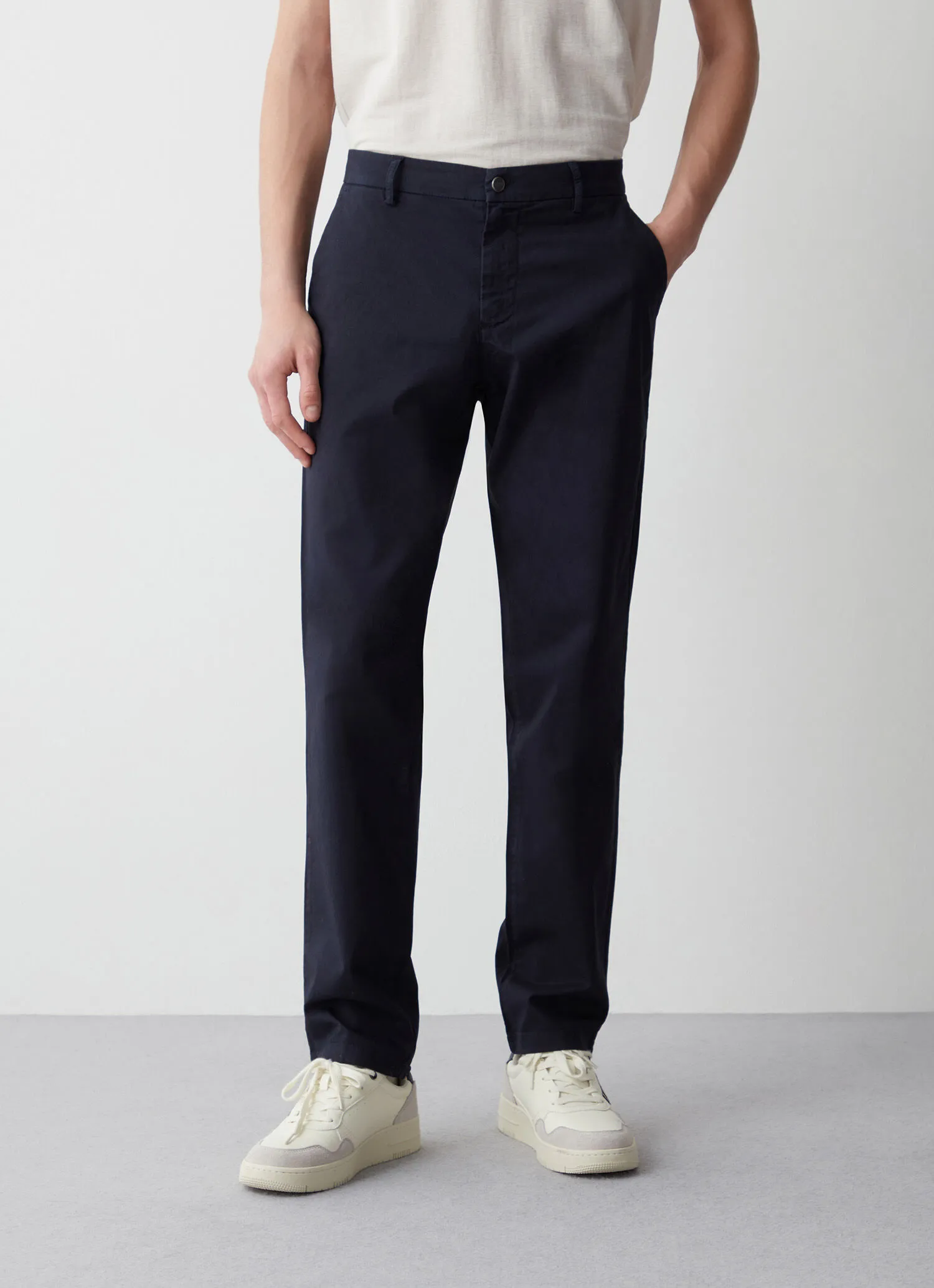 Chino-cut trousers