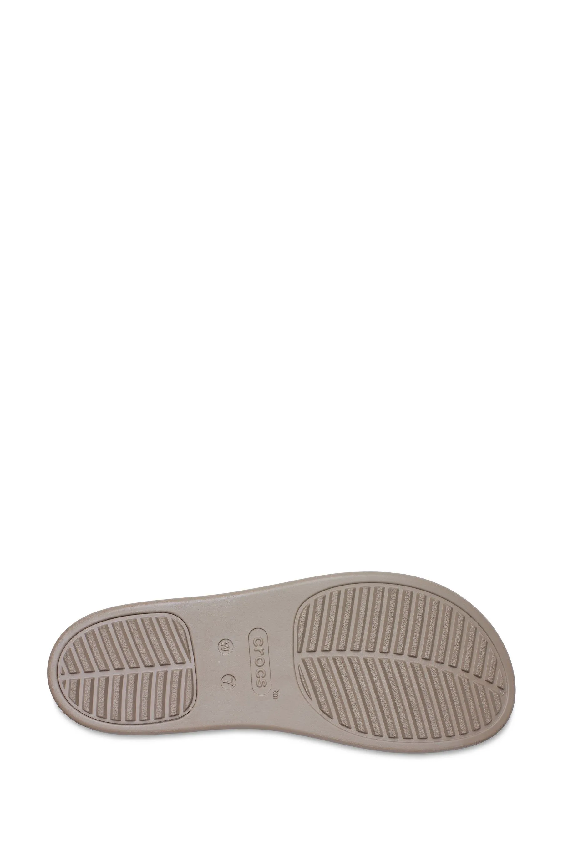 Crocs - Brooklyn - Marrone con cinturino alla caviglia - Zeppa