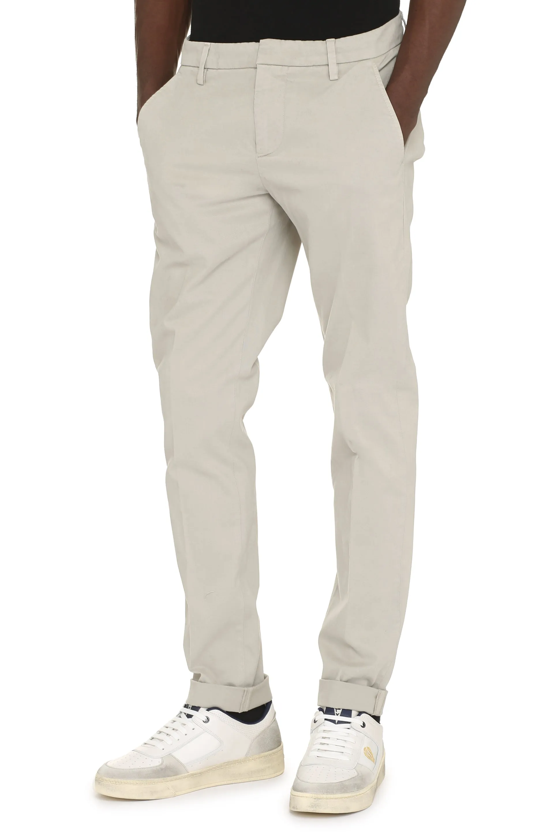 Dondup Pantaloni chino Gaubert in cotone