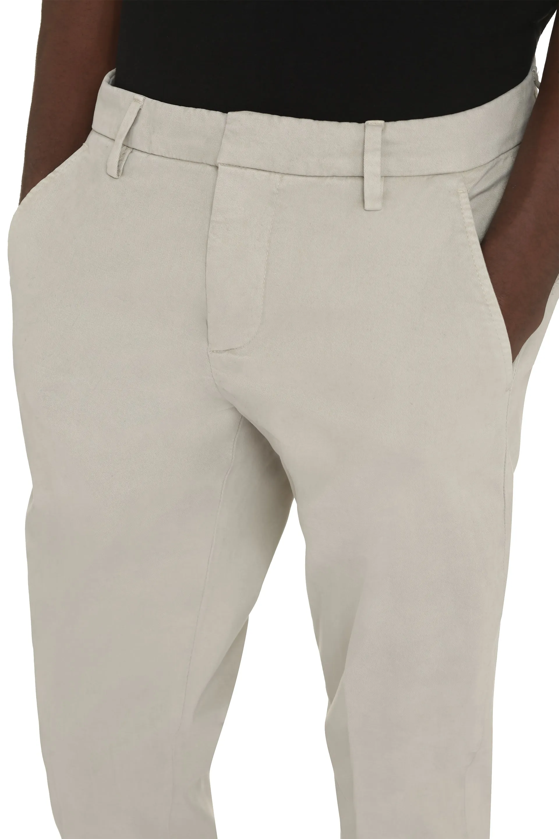 Dondup Pantaloni chino Gaubert in cotone