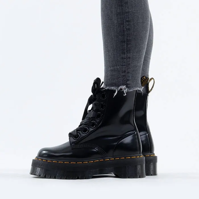 Dr Martens Molly Platform Zeppa Nero