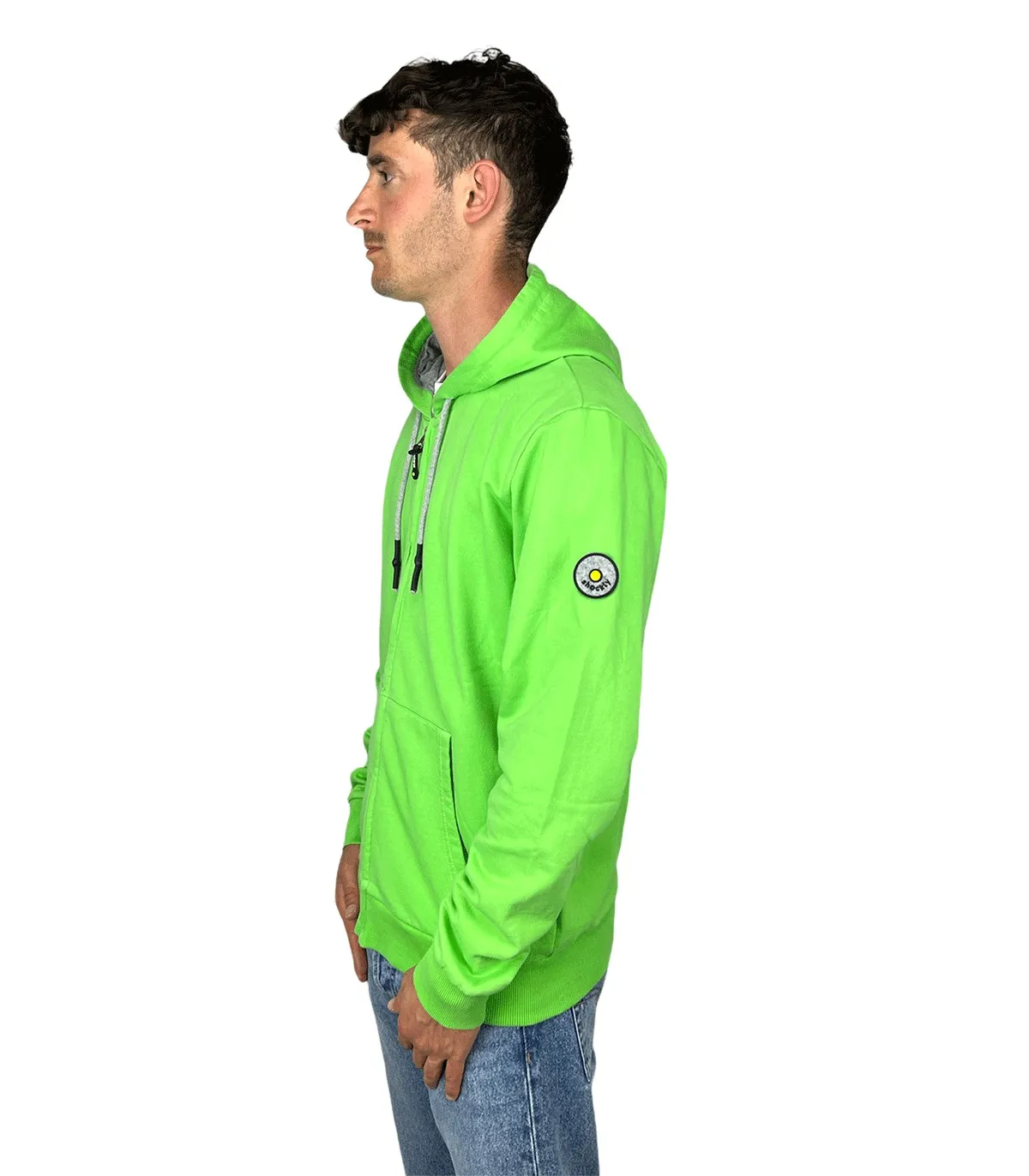 Felpa full zip Uomo Shockly