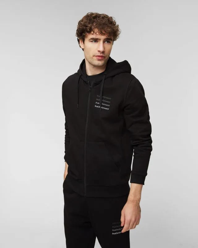 Felpa PEAK PERFORMANCE GROUND ZIP HOOD