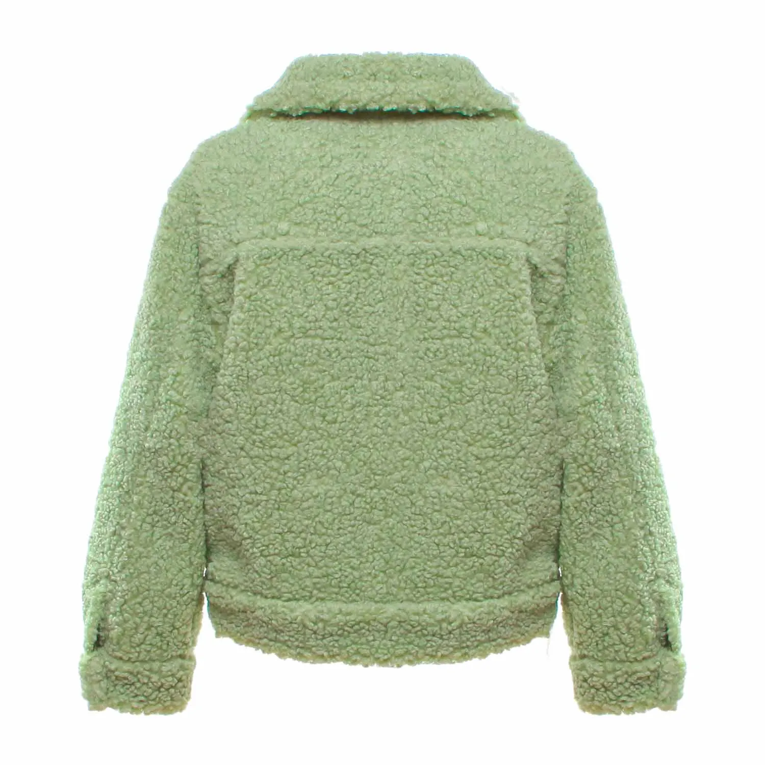 Giacca Boxy-Fit Verde Acqua Bambina E Teenager