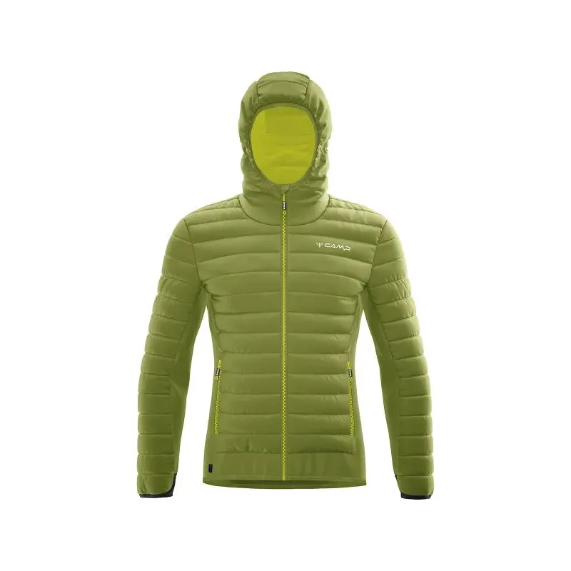 Giacca Camp Hybrid (verde lime punch) Uomo