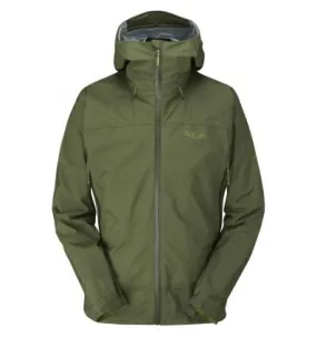 Giacca Rab Downpour Plus 2.0 (Khaki) per uomo