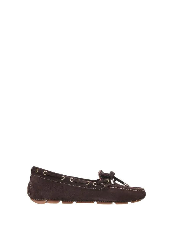 Loafer In Dark Brown Suede