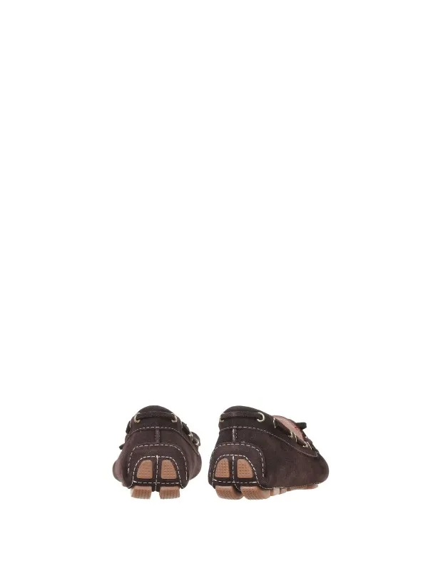 Loafer In Dark Brown Suede