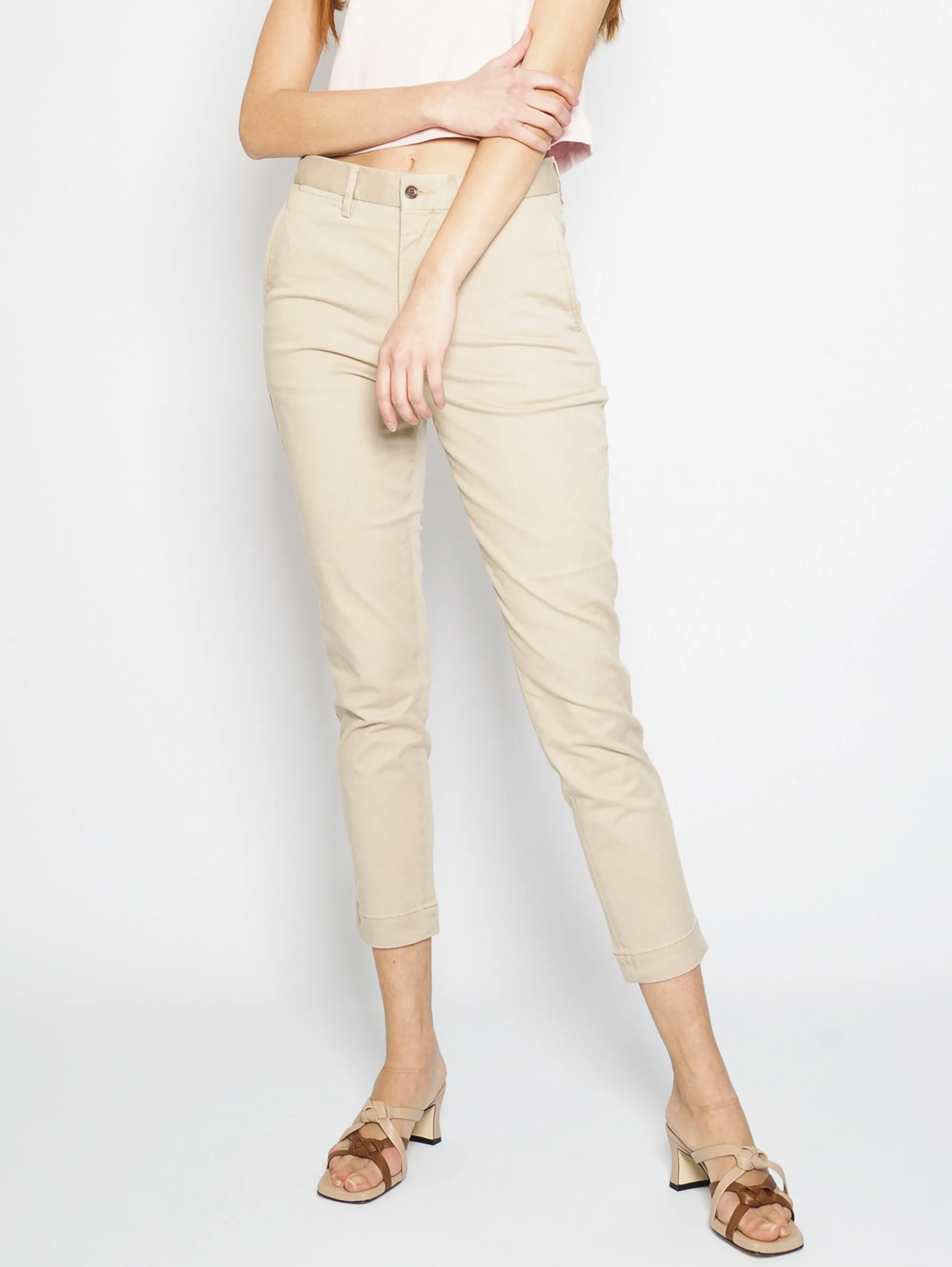 Pantaloni Chino Beige