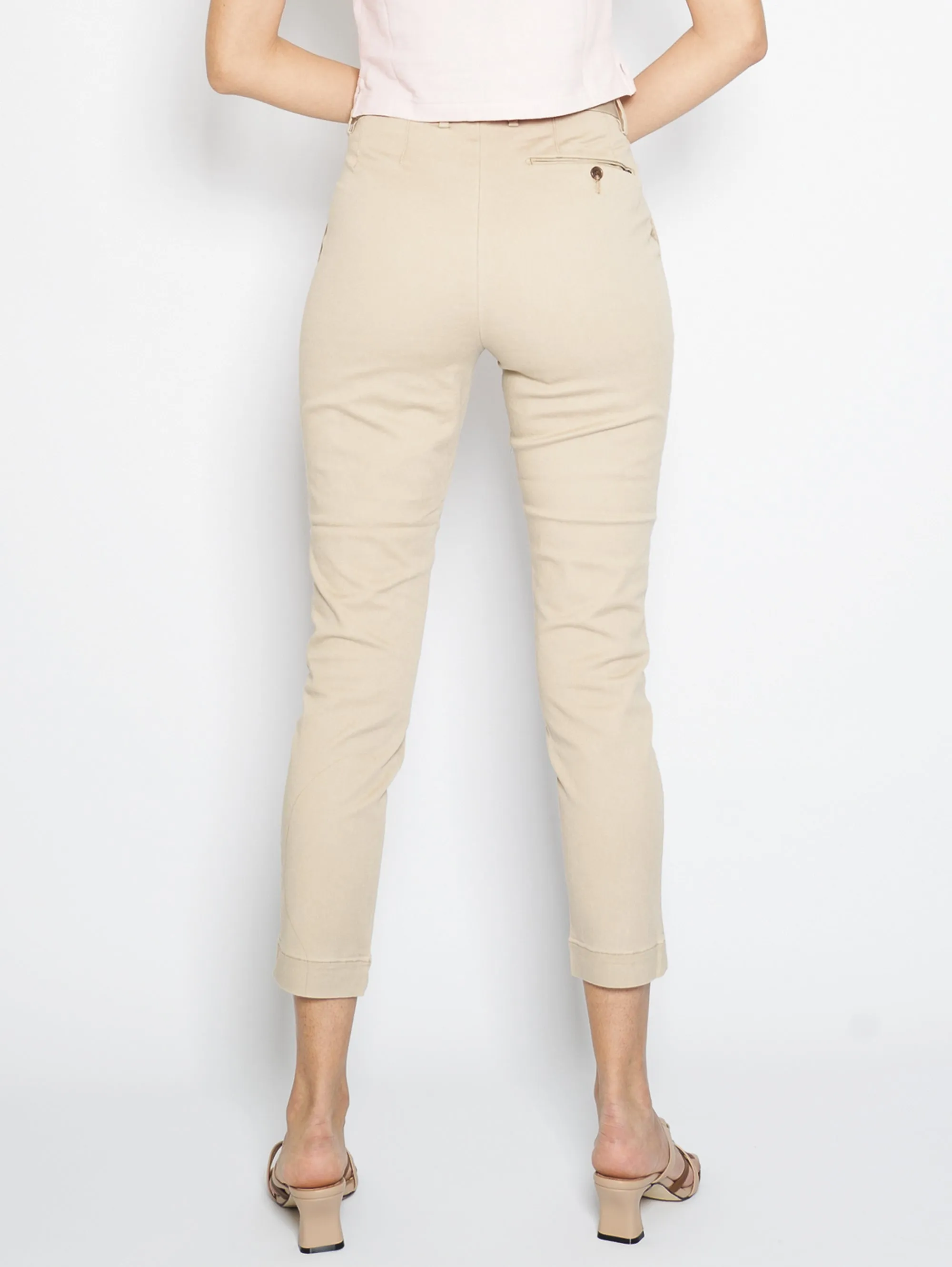 Pantaloni Chino Beige