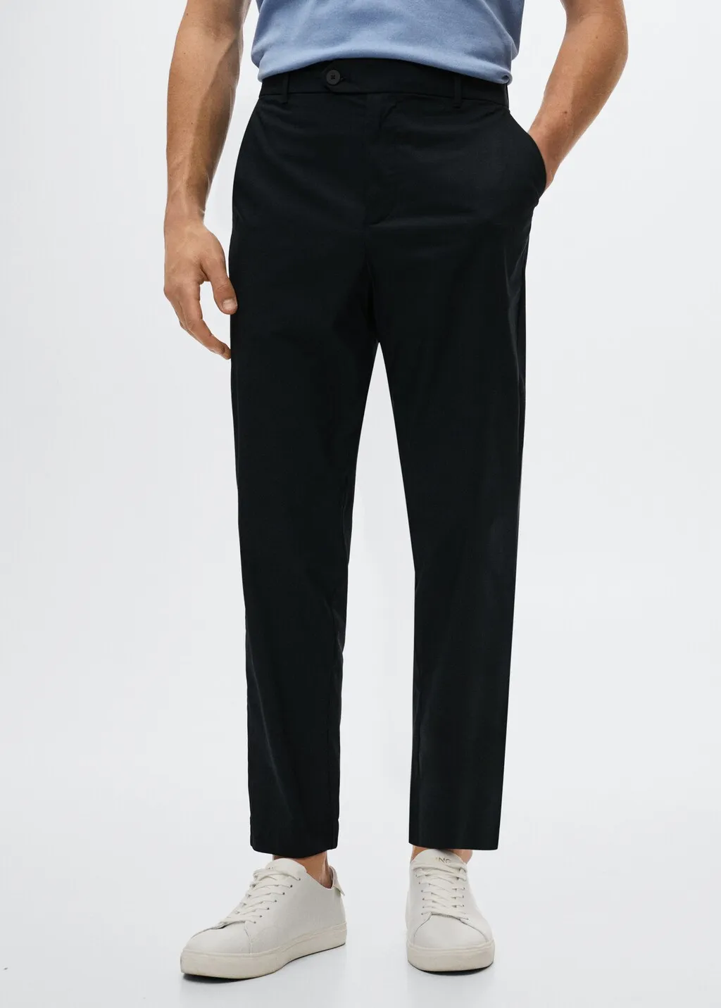 Pantaloni chino cotone 