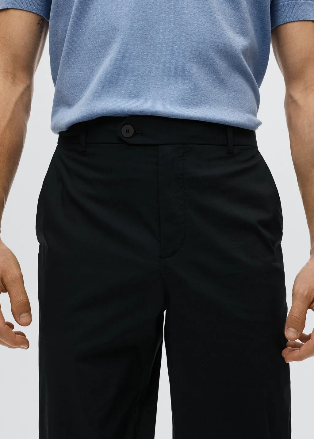 Pantaloni chino cotone 