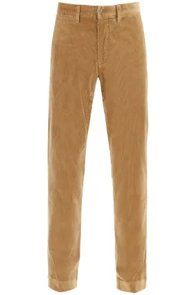 Pantaloni Chino In Corduroy