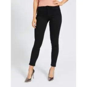 Pantaloni skinny fit nero guess