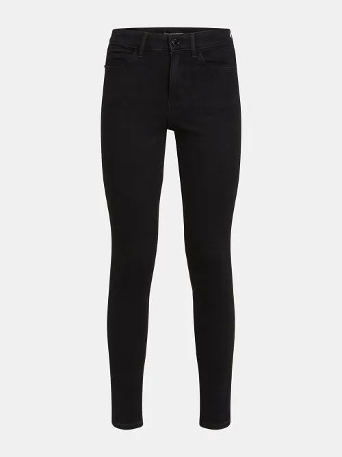 Pantaloni skinny fit nero guess