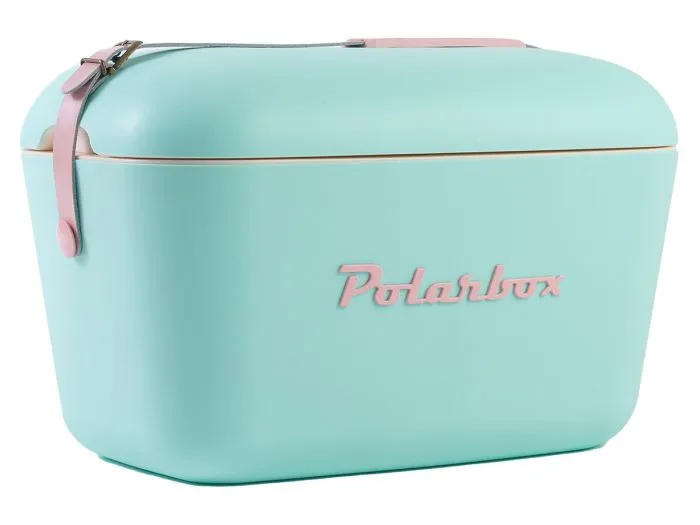 Polarbox Vintage Retro frigo box verde acqua 12 l