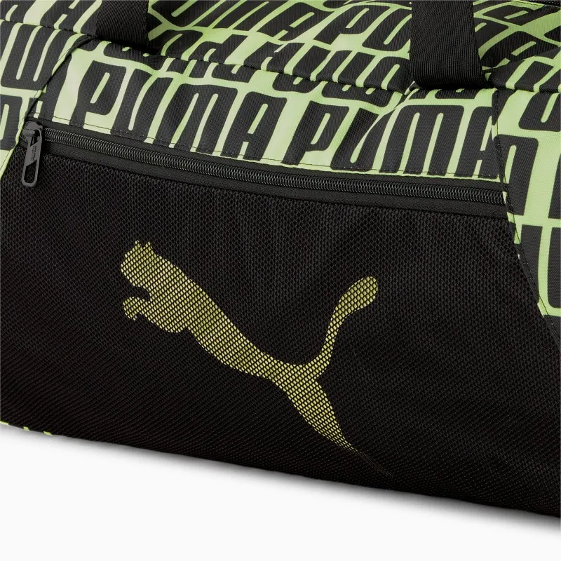 PUMA BORSONE CILINDRICO AT ESS BARREL BAG  COLORE NERO GIALLO FLUO