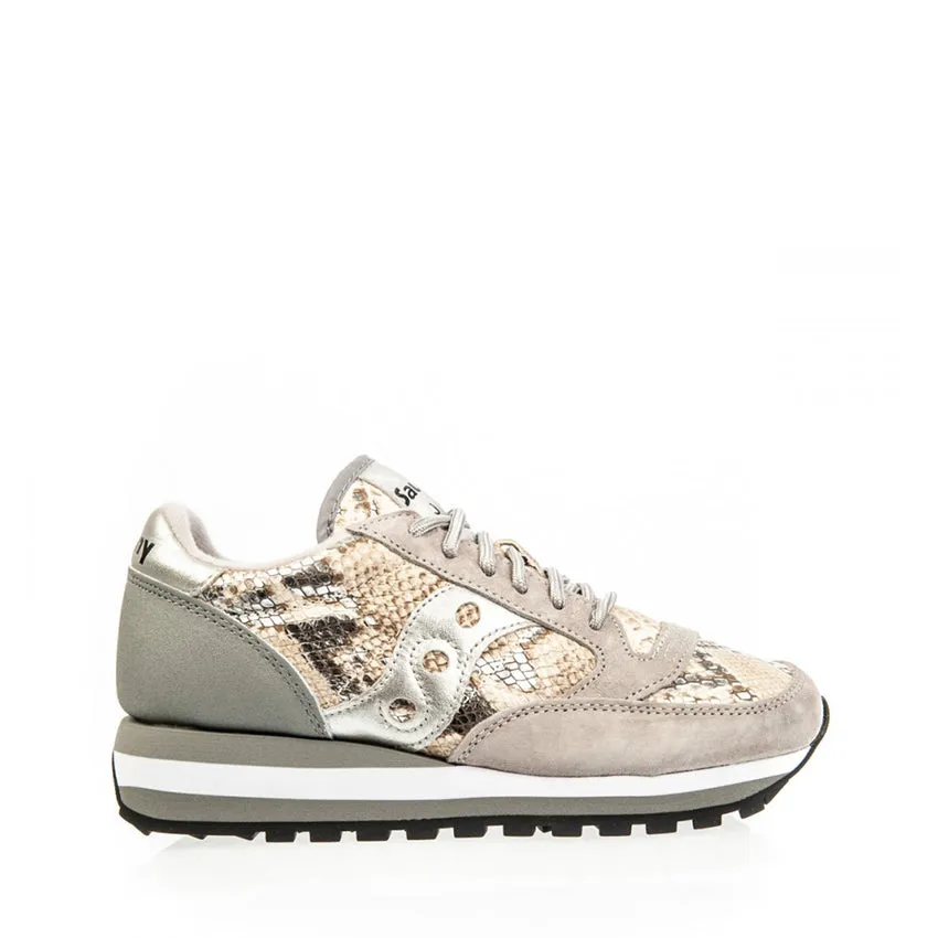 SAUCONY JAZZ TRIPLE W SNAKE SMU 60467- 01 GRIGIO- ORO