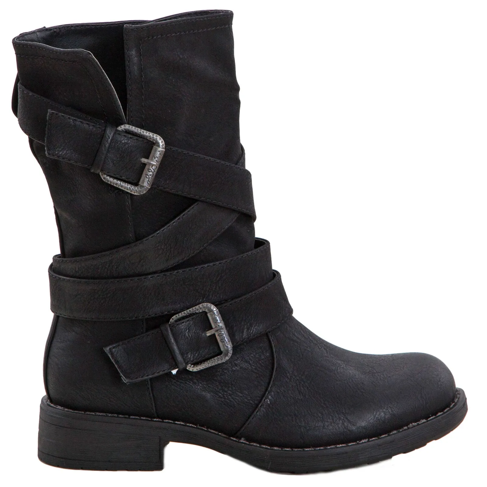 Scarpe donna stivali biker 1050