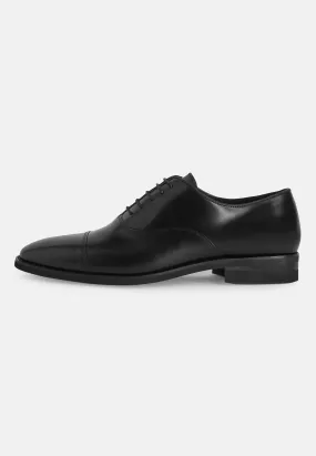 Scarpe Oxford In Pelle