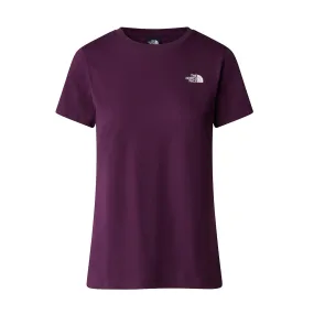 T-shirt Donna The North Face Simple Dome Viola