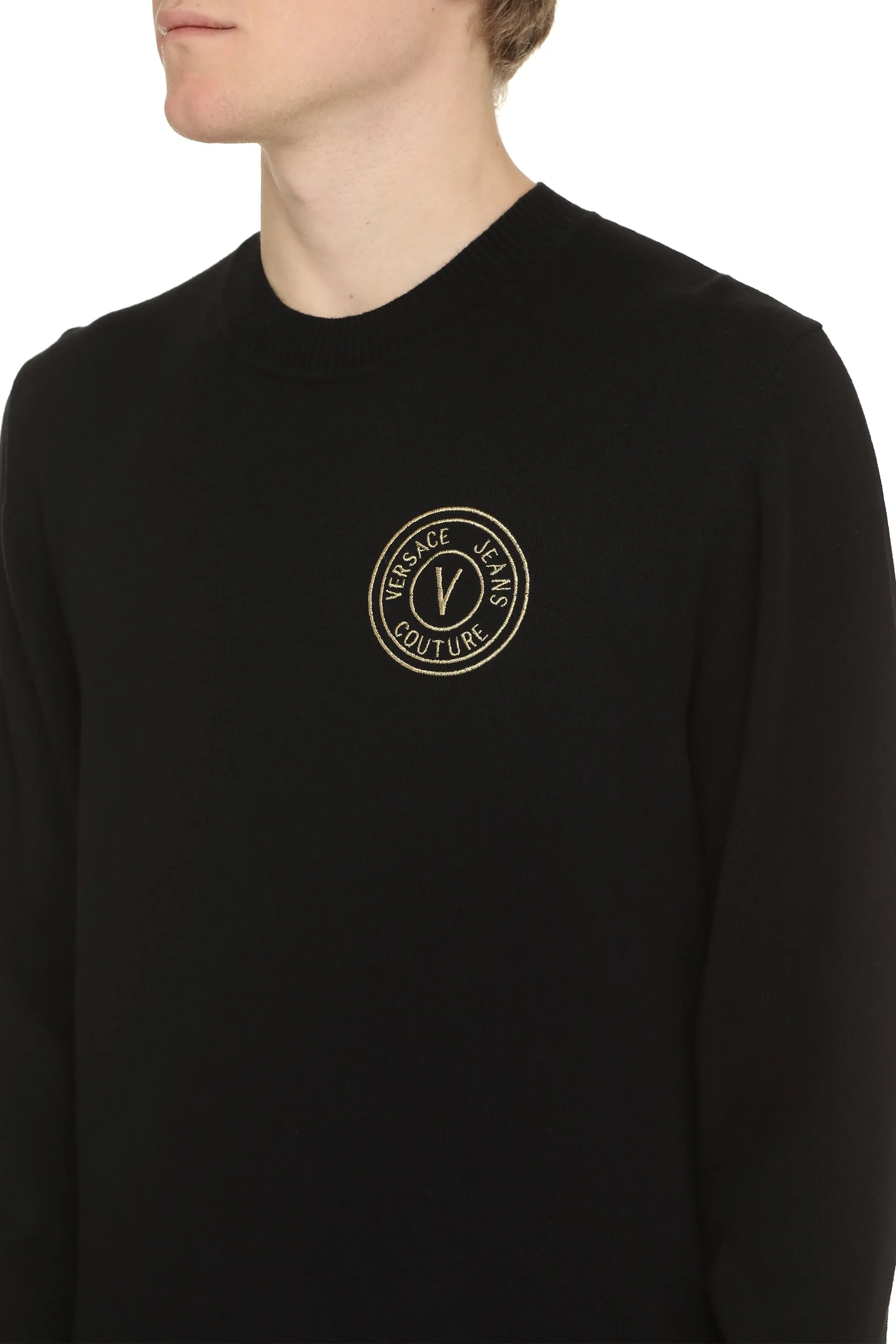 Versace Jeans Couture Pullover in misto cotone