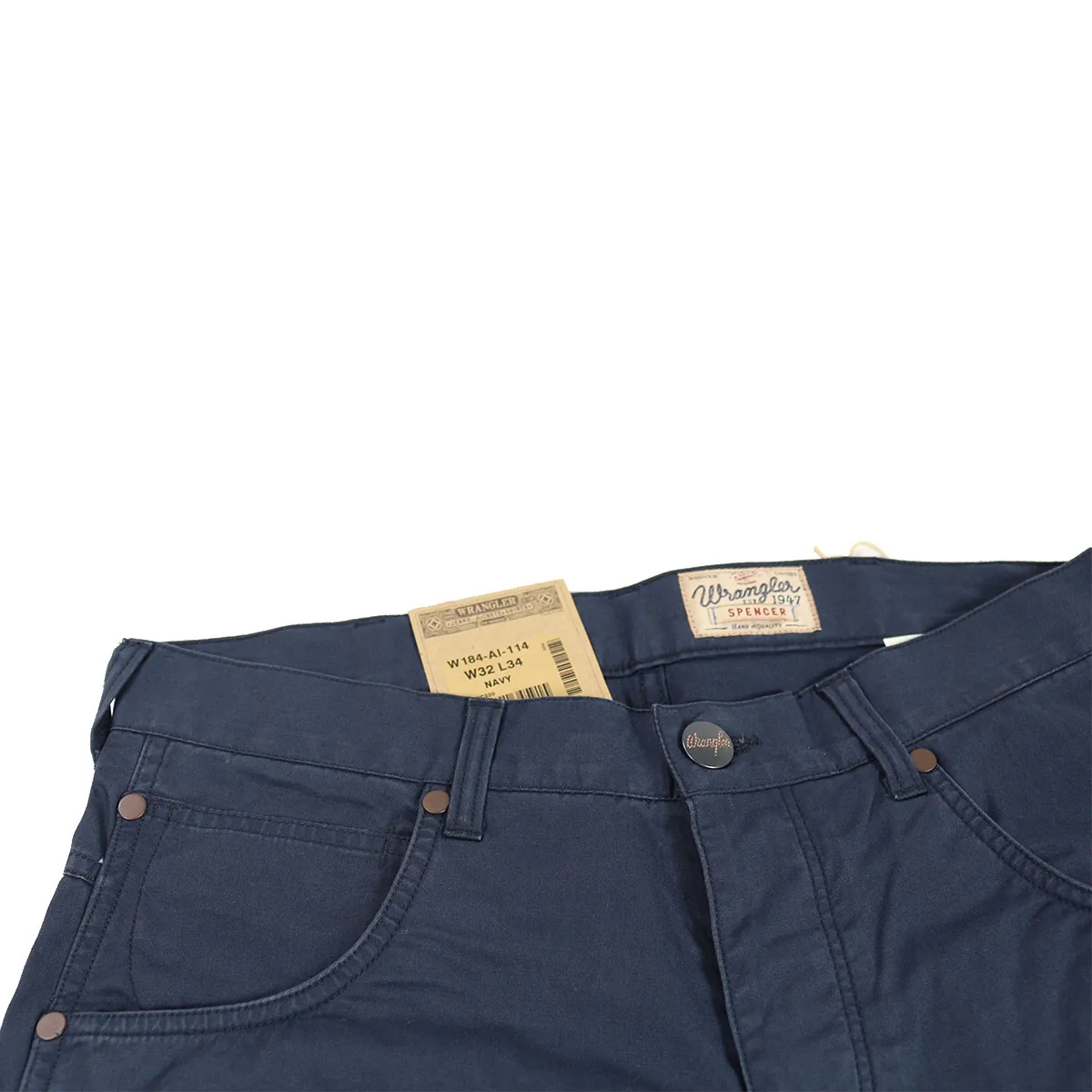 Wrangler jeans spencer navy uomo